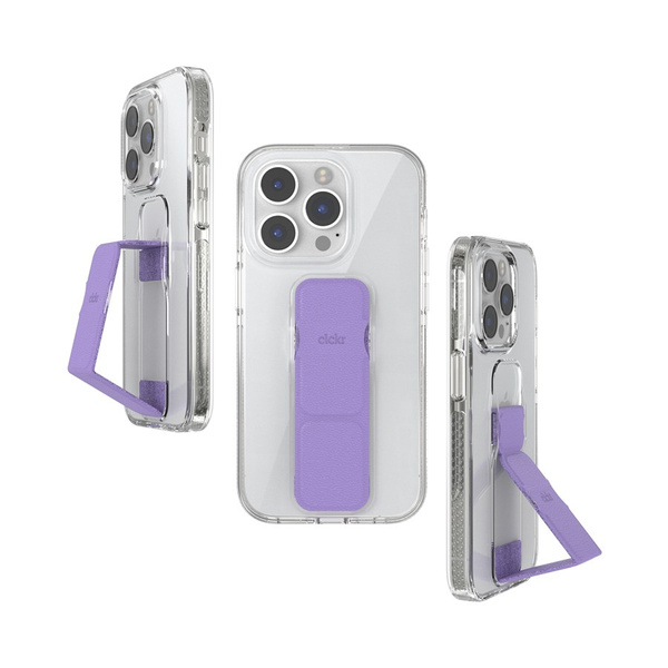 CLCKR Gripcase Clear for iPhone 14 Pro
