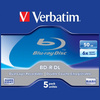 Płyty Blu-ray Verbatim 50GB 6X BD-R DL   5szt szary 43748