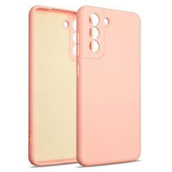 Beline Etui Silicone Samsung S21 FE różowo-złoty/rose gold