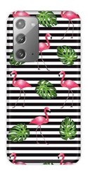 CASEGADGET CASE OVERPRINT FLAMINGOS SAMSUNG GALAXY NOTE 20 PLUS