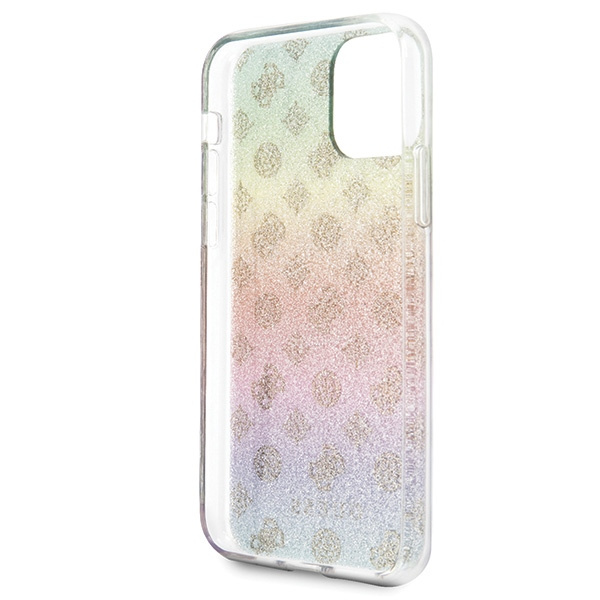 Guess GUHCN58PEOML iPhone 11 Promulticolor hard case Iridescent 4G Peony