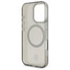 Mercedes MEHMP16X23HUOSK iPhone 16 Pro    Max 6.9" czarny/black hardcase Silver Ring MagSafe