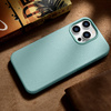 iCarer Litchi Premium Leather Case iPhone 14 Pro Max Magnetic Leather Case with MagSafe Green (WMI14220712-GN)