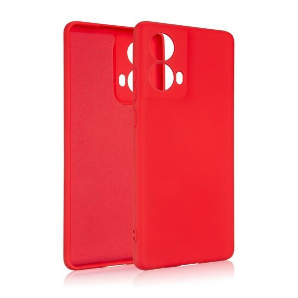 Beline Etui Silicone Moto G85 5G czerwony/red