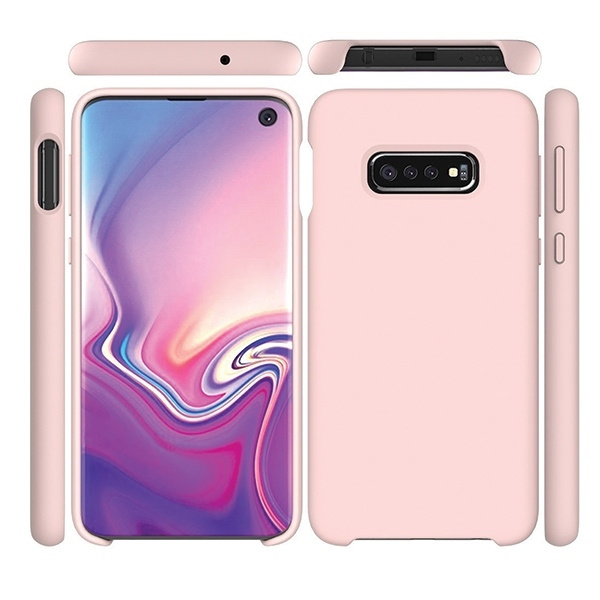 Beline Etui Silicone Samsung S20+ G985 różowo-złoty/rose gold