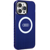 Etui Audi IML Big Logo MagSafe na iPhone 14 Pro Max - niebieskie