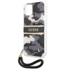 Guess GUHCP13MKCABBK iPhone 13 / 14 / 156.1" czarny/black hardcase Camo Strap Collection