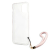 Guess GUHCP12MKSMAPI iPhone 12/12 Pro6,1" różowy/pink hardcase Marble Collection