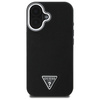 Guess GUHMP16SPGTSPSK iPhone 166.1" czarny/black hardcase Grained Triangle MagSafe