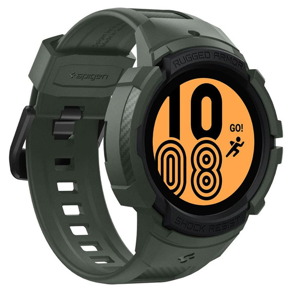SPIGEN RUGGED ARMOR ”PRO” GALAXY WATCH 4 44 MM MILITARY GREEN