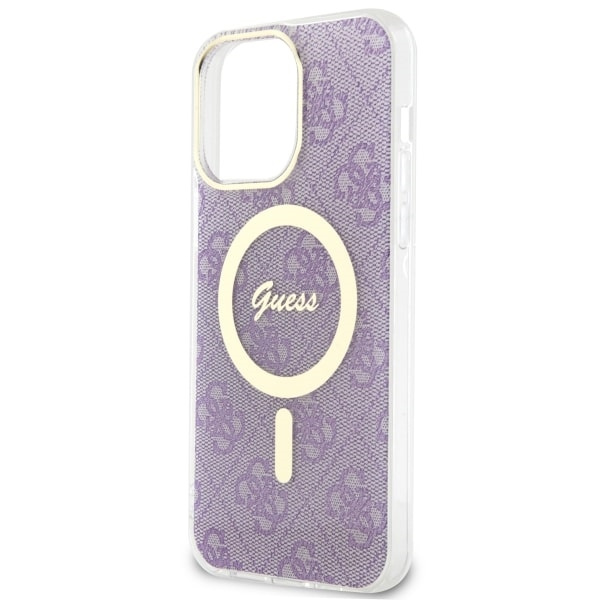 Guess GUHMP14XH4STU iPhone 14 Pro Max6.7" purpurowy/purple hardcase 4G MagSafe