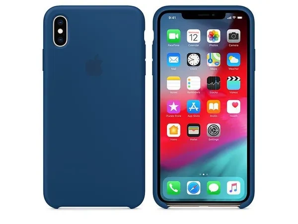 APPLE MTFE2ZM/A SILICONE CASE IPHONE XS MAX BLUE HORIZON BEZ OPAKOWANIA 
