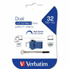 Verbatim Pendrive 32GB USB-C/USB-Aczarny/black 49966