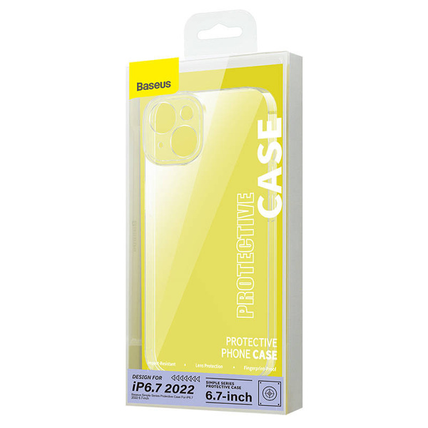 BASEUS SIMPLE TRANSPARENT CASE FOR IPHONE 14 PLUS