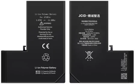 JCID Bateria do Apple Phone 15 PRO bez komunikatu
