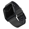 Pasek UNIQ Straden Leather Hybrid Strap na Apple Watch 1/2/3/4/5/6/7/8/SE/SE2/Ultra 42/44/45/49mm - szary