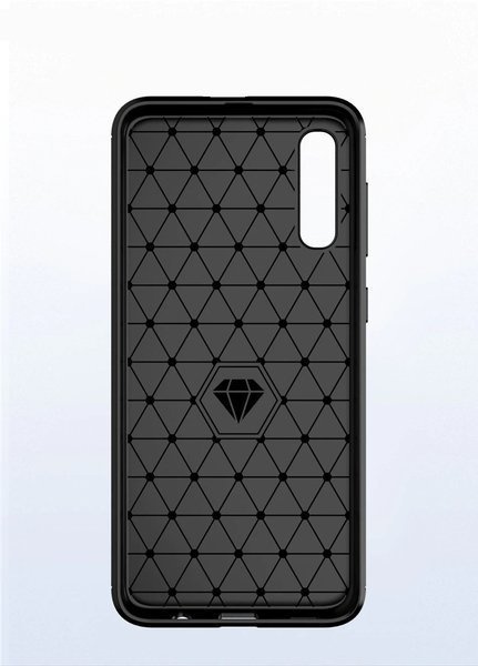 CASE ETUI CARBON LUX NIEBIESKI SAMSUNG GALAXY M10