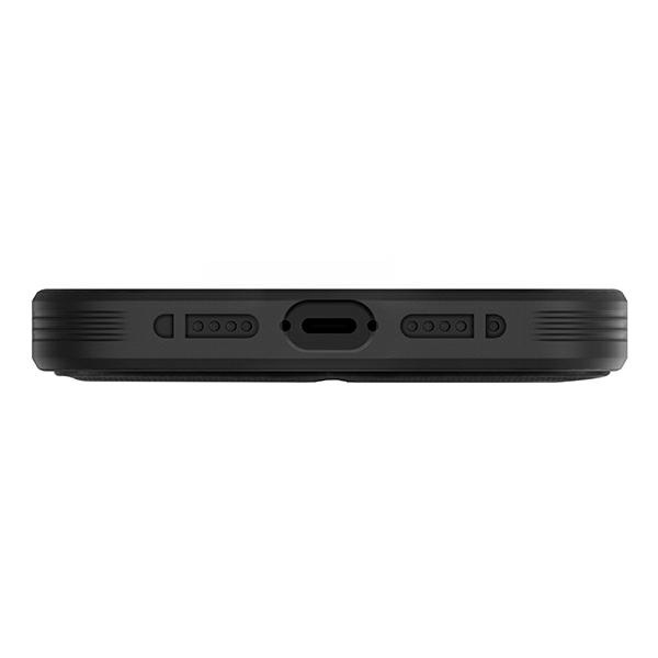 UNIQ etui Transforma iPhone 14 / 15 / 13 6,1" Magclick Charging czarny/ebony black