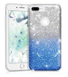 CASE BLUE GLITTER HUAWEI HONOR PLAY