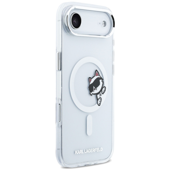 Etui Karl Lagerfeld IML Peekaboo MagSafe do iPhone Air transparent