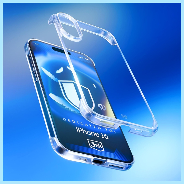 Etui 3MK Just20g Clear Case do Apple     iPhone 17