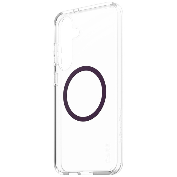 Etui CARE by PanzerGlass Flagship Urban   Combat Purple QI do Samsung Galaxy S25+ przezroczysty
