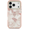 Etui Guess Jungle Tonal Triangle MagSafe do iPhone 17 Pro różowy