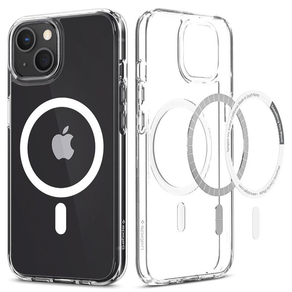 Etui Spigen Ultra Hybrid Mag z MagSafe na iPhone 13 mini - białe