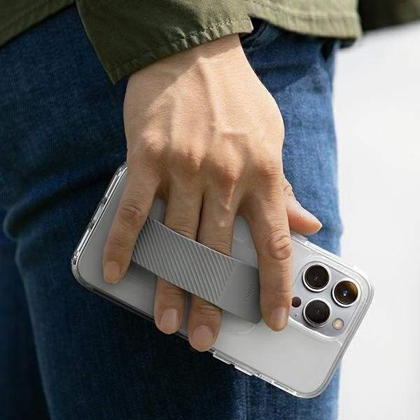 Etui Uniq Heldro Mount na iPhone 14 Plus - przezroczyste