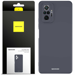 Spacecase Etui Silicone Case Redmi Note 10 Pro black