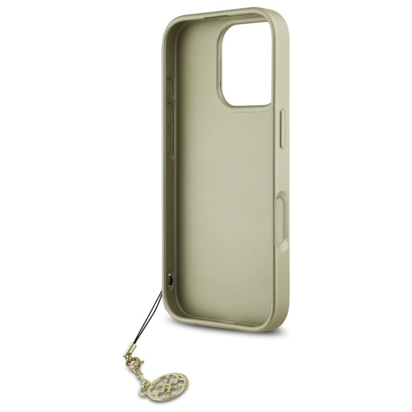 Guess GUHCP16LGF4GGR iPhone 16 Pro 6.3"  czarny/black hardcase 4G Charms Collection