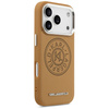 Etui Karl Lagerfeld Point & Metal Logo   MagSafe do iPhone 17 Pro Max brązowy