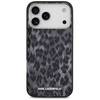 Etui Karl Lagerfeld IML Leopard Pattern  MagSafe do iPhone 17 Pro Max czarny