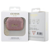 Guess GUAP2GLGSHP AirPods Pro 2(2022/2023) cover różowy/pink Glitter Flake 4G Charm