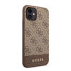 Guess GUHCN61G4GLBR iPhone 11 / Xr 6,1"brązowy/brown hard case 4G Stripe Collection