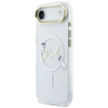 Etui Karl Lagerfeld IML Choupettes Karl  Script Logo MagSafe do iPhone Air przezroczysty