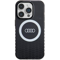 Etui Audi IML Big Logo MagSafe na iPhone 14 Pro - czarne