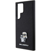 KARL LAGERFELD KLHCS24LPSAKCMPK S24 ULTRA S928 HARDCASE CZARNY/BLACK SAFFIANO KARL & CHUPETTE METAL PIN