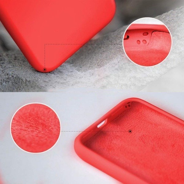 ETUI SILICONE CASE SAMSUNG GALAXY S20 / S11E CZERWONY