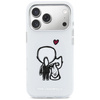 Etui Karl Lagerfeld Karl & Choupette     Back MagSafe do iPhone 17 Pro Max przezroczysty
