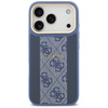 Etui Guess 4G Stripe MagSafe do iPhone   17 Pro niebieski