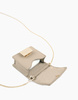 Ideal of Sweden Etui na słuchawki Braided Mini AirPods Bag Light Camel uniwersalne