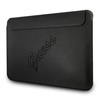 Guess Sleeve GUCS13PUSASBK 13" czarny/black Saffiano Script