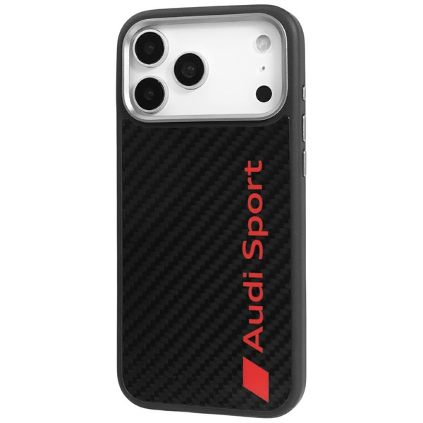 Etui Audi R8 Carbon Fiber MagSafe do     iPhone 17 Pro Max czarny