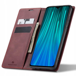 Spacecase Etui Wallet Redmi Note 8 Pro red