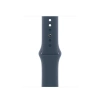 APPLE MT3R3ZM/A SILICONE SPORT BAND M/L S/M 38/40/41MM SLATE BLUE OPEN PACKAGE