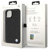 Etui BMW Leather Quilted na iPhone 14 - czarne