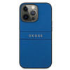 Guess GUHCP13LPSASBBL iPhone 13 Pro / 136,1" niebieski/blue Saffiano Strap