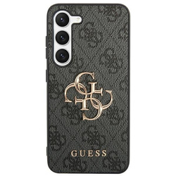 GUESS GUHCS24S4GMGGR S24 S921 CZARNY/BLACK HARDCASE 4G BIG METAL LOGO