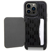 Karl Lagerfeld KLHCP14LCSAKHPKK iPhone 14 Pro 6.1" hardcase black/black Crossbody Saffiano Monogram Ikonik